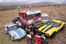 Here's the first look of the Autobots and Decepticons that will star in the new "Transformers: Rise of the Beasts" movie