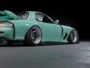 LTO Widebody Mazda RX-7 with Mercedes V12 swap rendering by the_kyza