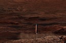 Starship landing on Mars
