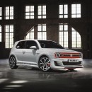 First Golf GTI Rabbit Imagined as Modern Hot Hatch Tribute