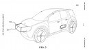 Fisker PEAR patent images show the front drawer that replaces the frunk