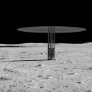 Concept of a fission surface power system on the Moon