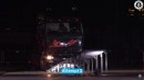 Side-Wheelie Truck Record on Guinness World Records