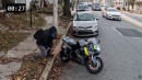 Bike theft deterrent test