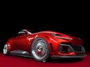Ferrari Purosangue Custom body kit rendering by abimelecdesign
