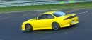Nissan Silvia S14 drifting on Ring