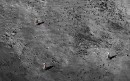 Wernher von Braun spaceships heading for the Moon