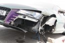 Audi R8 Crashed in Dubai