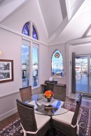 This floating condo is built on the famous floating chapel known as Chapel on the Bay