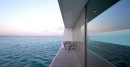 The Floating Seahorse comprises 131 luxury villas with underwater bedrooms and stunning luxury amenities