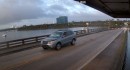Hyundai Santa Fe performs drawbridge jump because Florida Man is fearless and unstoppable
