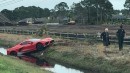 Corvette C8 crashes in Florida