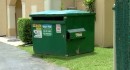 Dumpster used by US Postal worked to get rid of mail