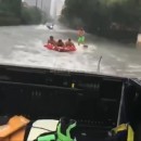 Florida residents use their exotic cars as power boats