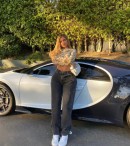 Kylie Jenner and Bugatti Chiron