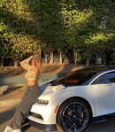 Kylie Jenner and Bugatti Chiron