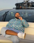 DJ Khaled Chilling on Yacht