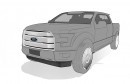Ford Atlas Concept development sketches
