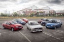 Seven generations of Ford Fiesta