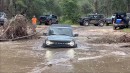 Ford Bronco Drives Through Tire-High Water