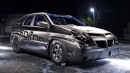 Ford Bronco Lightning EV SUV and Pontiac DragzTek renderings