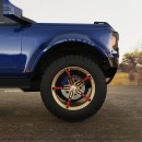 Ford Bronco HRE Wheels - Rendering
