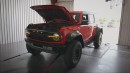 Ford Bronco Raptor Hennessey dyno testing