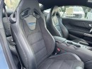2024 Ford Mustang with two different Recaro seats