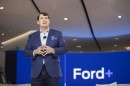 Vintage race driver and Ford CEO Jim Farley auctions himself off to charity