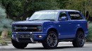 2020 Ford Bronco rendering by Bronco6g.com