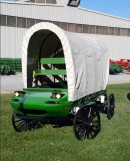 Mazda Miata Amish cart wagon mashup rendering by photo.chopshop
