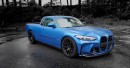 BMW M4 Dodge Charger Ute Mashup rendering by photo.chopshop