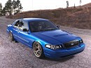 Ford Crown Victoria Coupe rendering by Abimelec Arellano