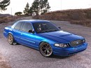 Ford Crown Victoria Coupe rendering by Abimelec Arellano