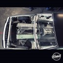 Ford Crown Victoria "Meteor Interceptor" with 27-liter Rolls-Royce V12 tank engine