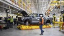 Ford F-150 Lightning production at the Rouge Electric Vehicle Center