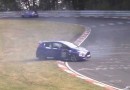 Ford Fiesta ST Nurburgring crash