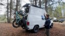 Ford Van With a DIY Raised Roof Proves You Don't Need a Fortune To Build a Proper Camper