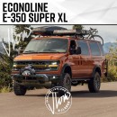 Ford Econoline E-350 Super XL rendering by jlord8