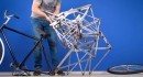 The bicycle that walks, inspired by Theo Jensen's Strandbeest