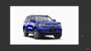 2023 Ford Everest Lightning rendering video by SRK Designs