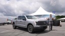 2022 Ford F-150 Lightning Pro walkaround and first ride-along on Town and Country TV
