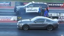 Ford Explorer police cruiser vs. Mustang Shelby GT500