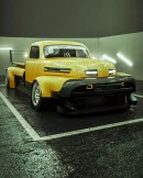 Ford F-1 FURY Carbon Fiber JDM slammed widebody rendering by altered_intent
