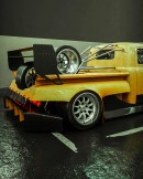 Ford F-1 FURY Carbon Fiber JDM slammed widebody rendering by altered_intent