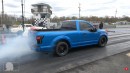 Ford F-150 vs Ford Falcon vs Chevy Malibu SS vs motorcycle on ImportRace
