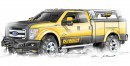 2011 Ford Super Duty DeWALT Contractor “Concept”