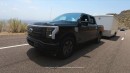 Ford F-150 Lightning tackles Davis Dam towing challenge in the summer