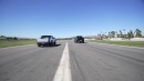 Ford F-150 Raptor R drag races GMC Hummer EV