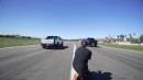 Ford F-150 Raptor R drag races GMC Hummer EV
